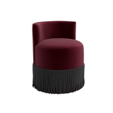 Clover Fringe Vanity Chair