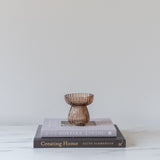 Ribbed Mushroom Shaped Vase - Rug & Weave