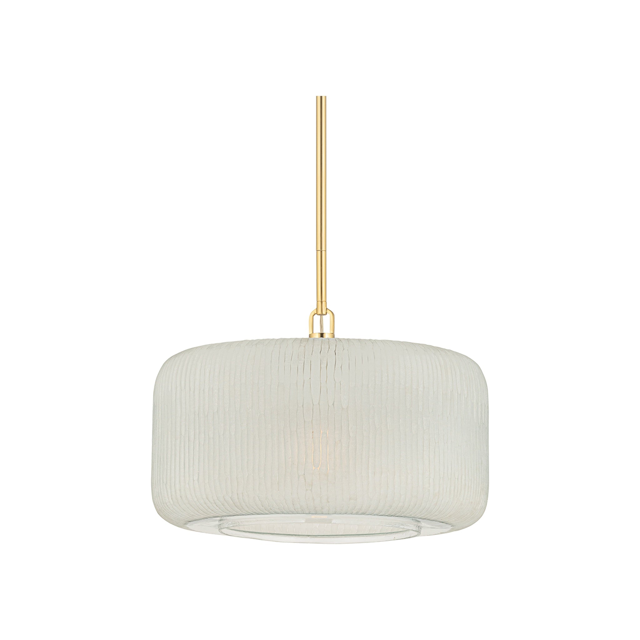 Beechurst Pendant LIGHTING - Pendant Hudson Valley Lighting Aged Brass Large