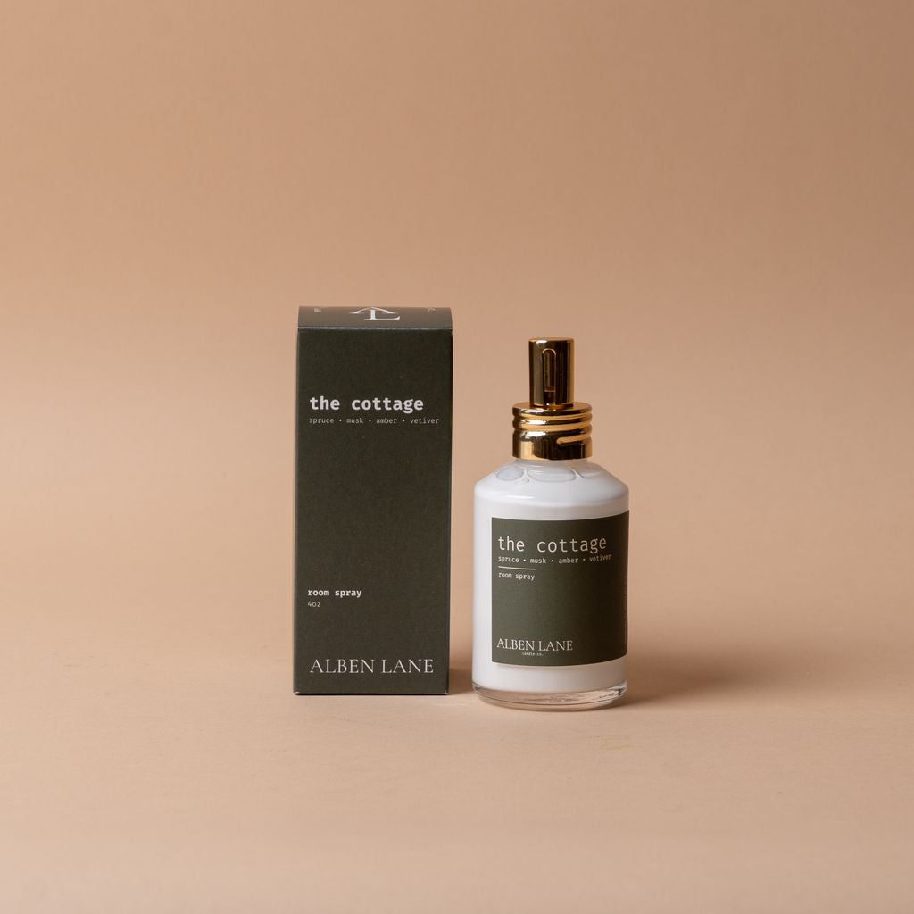 The Cottage Room Spray room spray Alben Lane Candle Co. (Faire)