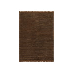 Varnu Textured Handmade Jute Rug RUGS - jute Dash & Albert Brown 2' x 3'