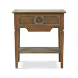 Orleans Side Table FURNITURE - side table Bramble Straw Wash