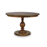 Goucho Round Dining Table FURNITURE - dining table Bramble Straw Wash