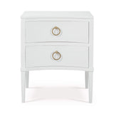 Bow Nightstand FURNITURE - nightstand Bramble Architectural White
