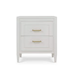 Belgravia Bedside Table FURNITURE - nightstand Bramble True White