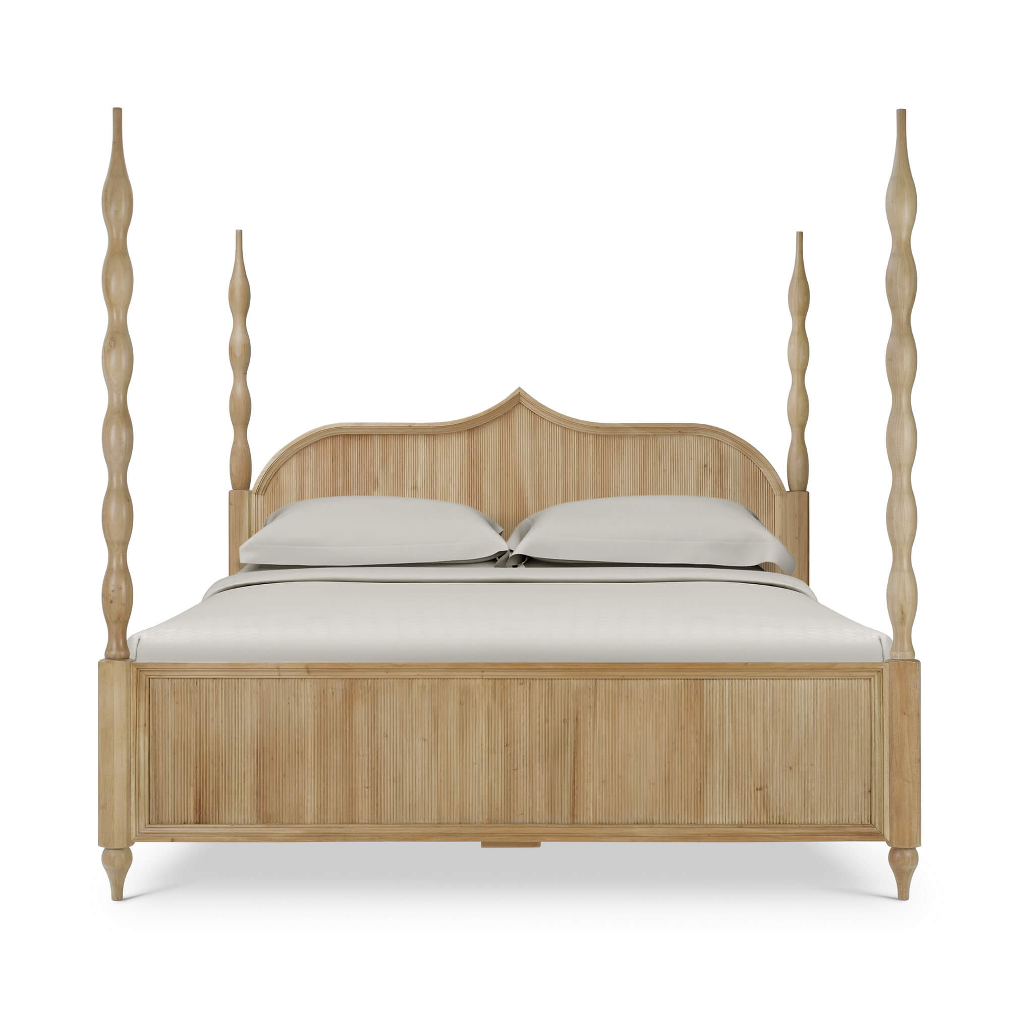 Brighton Wooden Back Bed FURNITURE - beds Bramble King