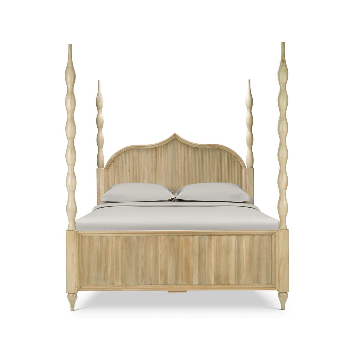 Brighton Wooden Back Bed FURNITURE - beds Bramble Queen