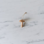 Mango Wood Mushroom Ornament - Dark Wood - Rug & Weave