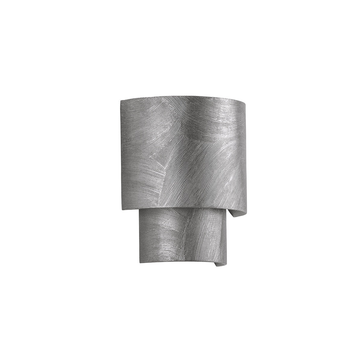Moray Wall Sconce LIGHTING - Wall Sconce Hudson Valley Lighting Black Silver Leaf