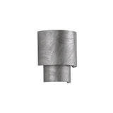 Moray Wall Sconce LIGHTING - Wall Sconce Hudson Valley Lighting Black Silver Leaf