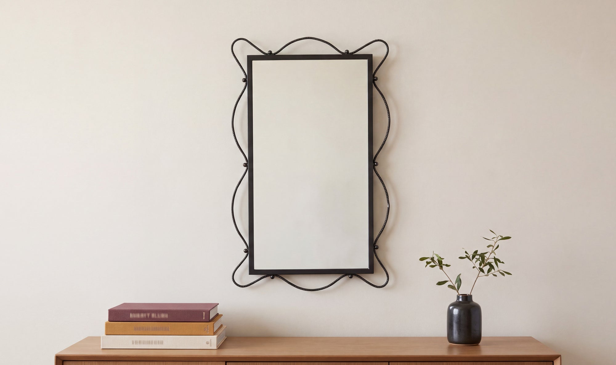 Baya Wall Mirror MIRROR - wall mirror Moe's Furniture