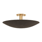 Bern Flush Mount LIGHTING - Flush Mount Hudson Valley Lighting Vintage Brass Small