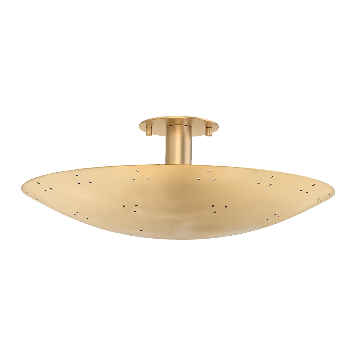 Bern Flush Mount LIGHTING - Flush Mount Hudson Valley Lighting Vintage Brass/bronze Small