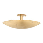Bern Flush Mount LIGHTING - Flush Mount Hudson Valley Lighting Vintage Brass/bronze Small
