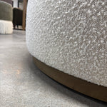 IN STORE - Sinclair Large Round Ottoman FURNITURE - in store Four Hands