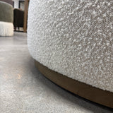 IN STORE - Sinclair Large Round Ottoman FURNITURE - in store Four Hands