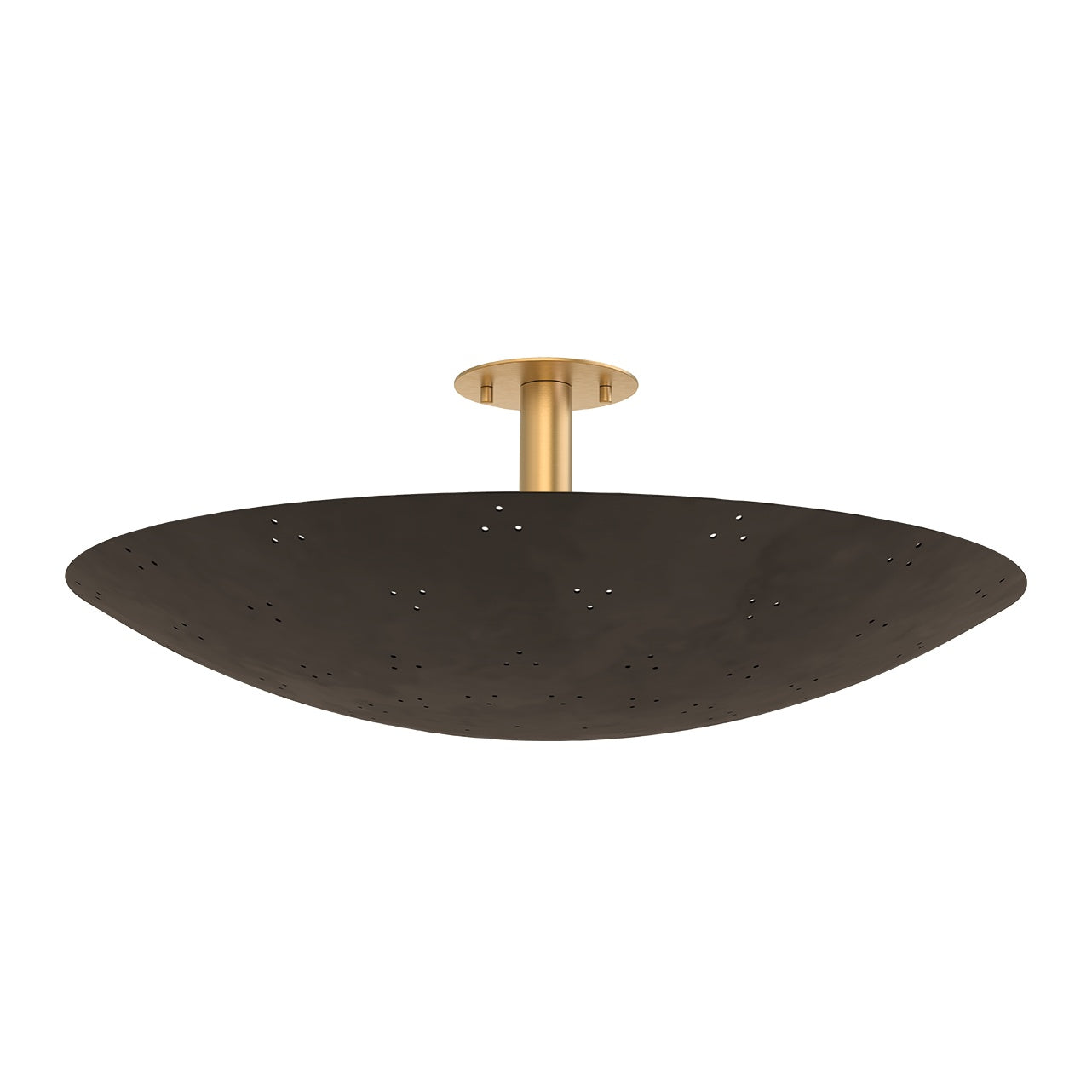 Bern Flush Mount LIGHTING - Flush Mount Hudson Valley Lighting Vintage Brass Medium