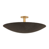 Bern Flush Mount LIGHTING - Flush Mount Hudson Valley Lighting Vintage Brass Medium