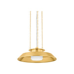 Woodrow Pendant LIGHTING - pendant Hudson Valley Lighting Aged Brass Small