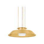 Woodrow Pendant LIGHTING - pendant Hudson Valley Lighting Aged Brass Large