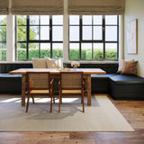 Nate Berkus Hollis Solid Wool Cozy Area Rug RUGS - wool Dash & Albert