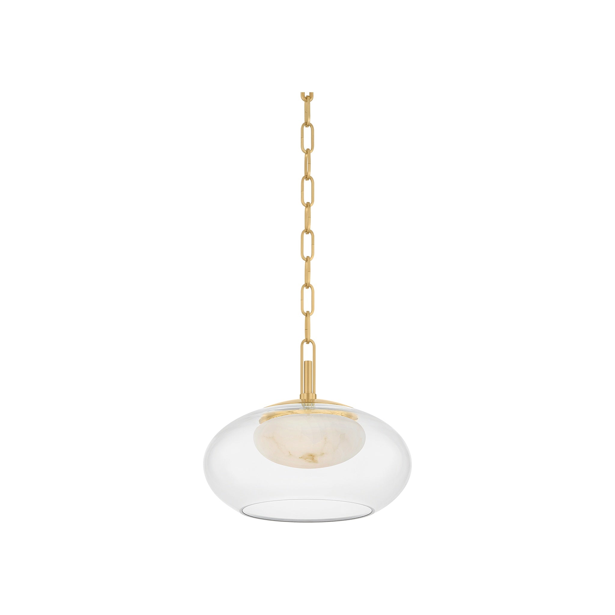 Moore Pendant LIGHTING - pendant Hudson Valley Lighting Aged Brass