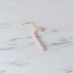 Glass Candy Cane Ornament - Rug & Weave