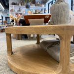 IN STORE - Clara Reclaimed Wood Round Coffee Table IN STORE -coffee table Hauer Market