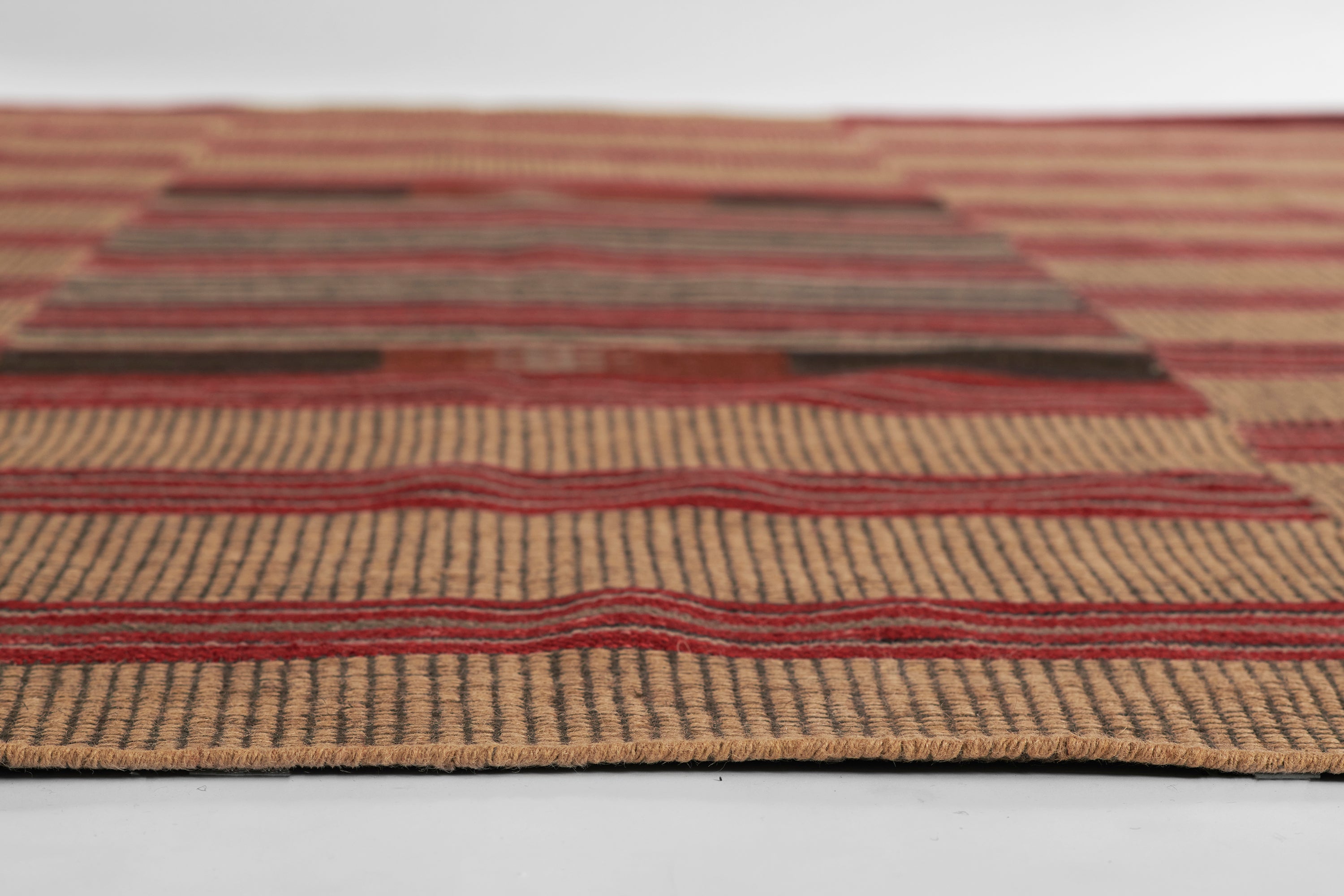 Alba Stripe Hand Woven Rug RUGS - wool Momeni