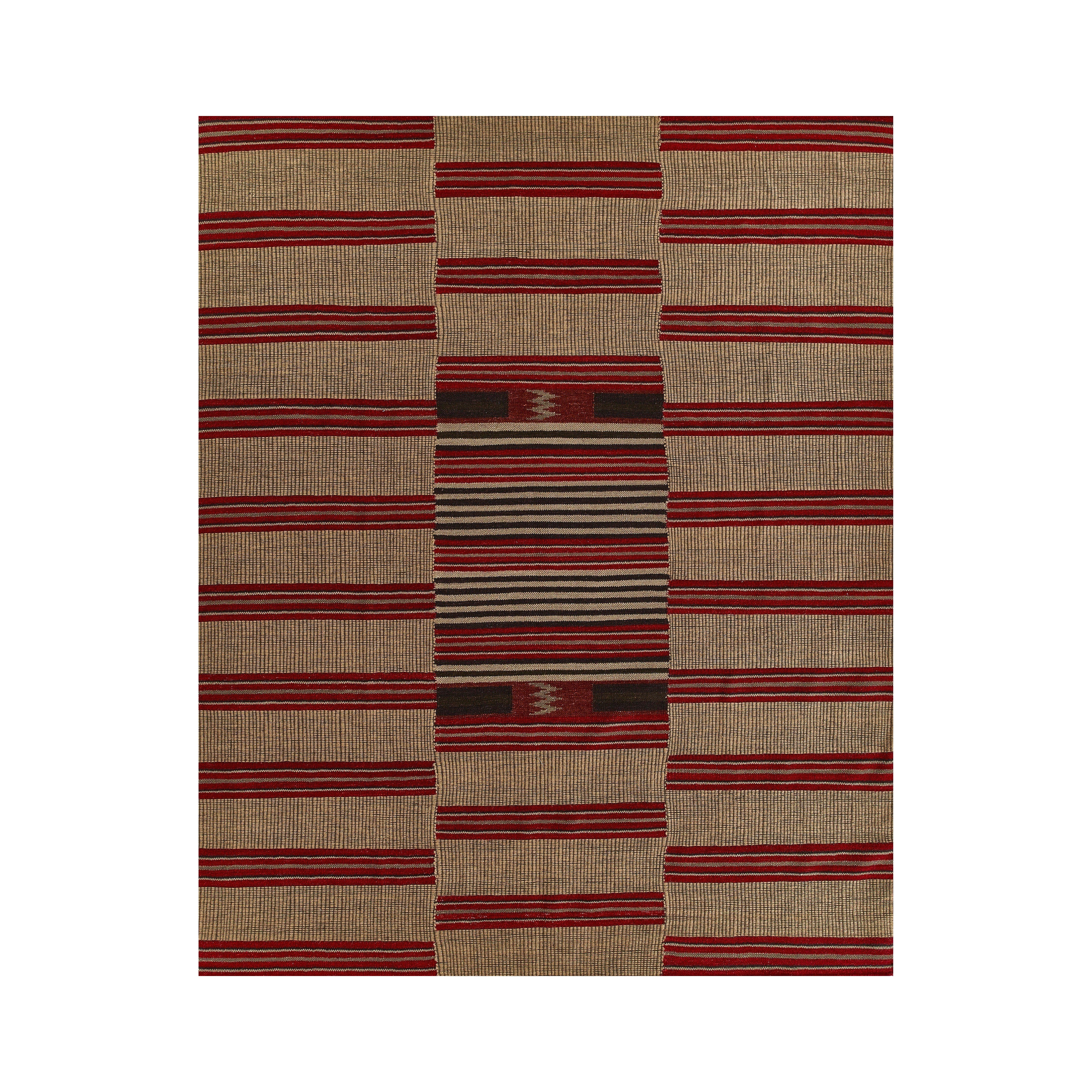 Alba Stripe Hand Woven Rug RUGS - wool Momeni 2'6" X 8'