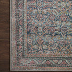 Loloi Adrian Denim / Multi Rug 2-RUGS-patterned Loloi