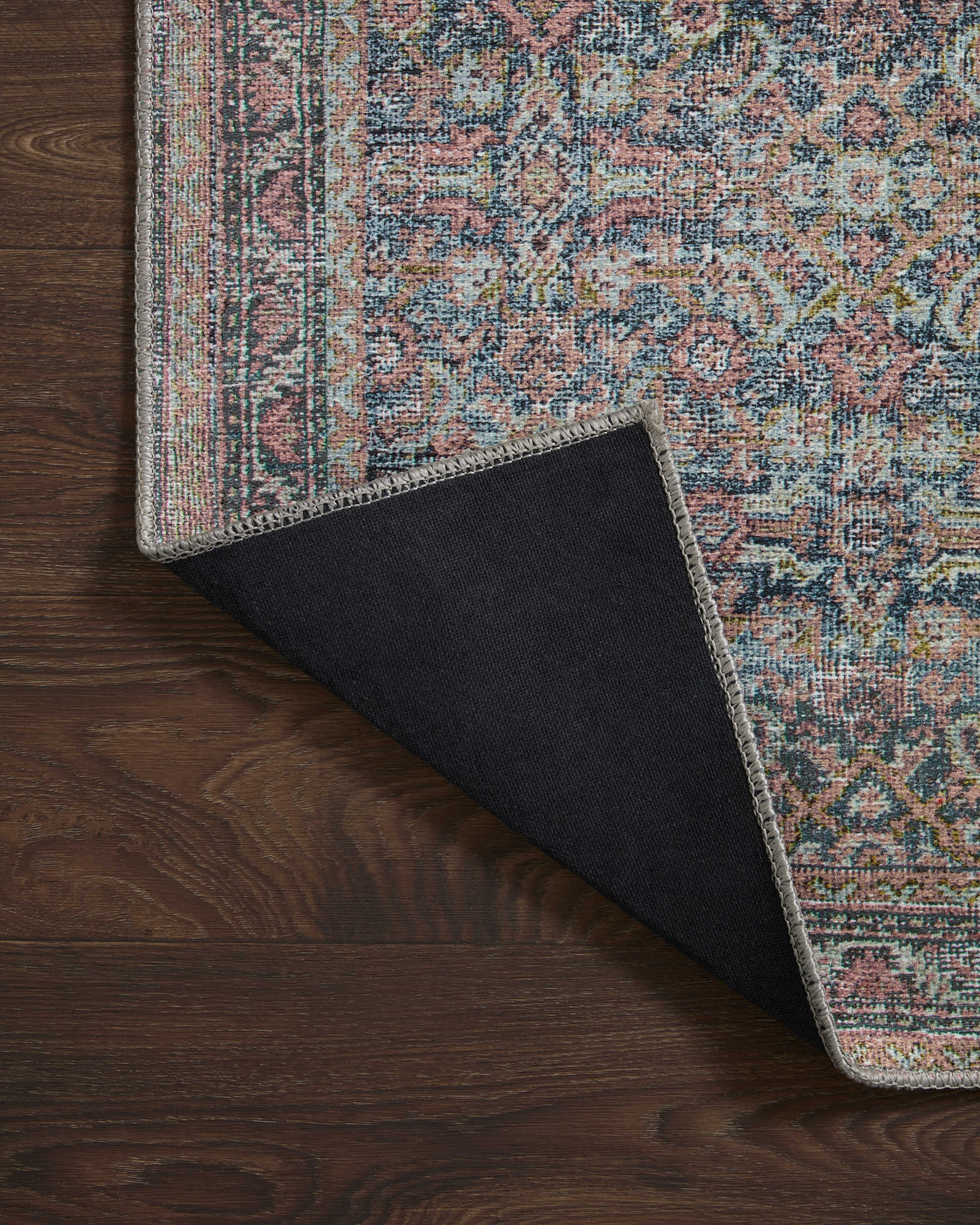 Loloi Adrian Denim / Multi Rug 2-RUGS-patterned Loloi