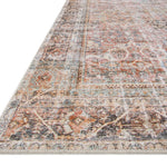 Loloi Adrian Sunset / Charcoal Rug 0-RUGS-patterned Loloi