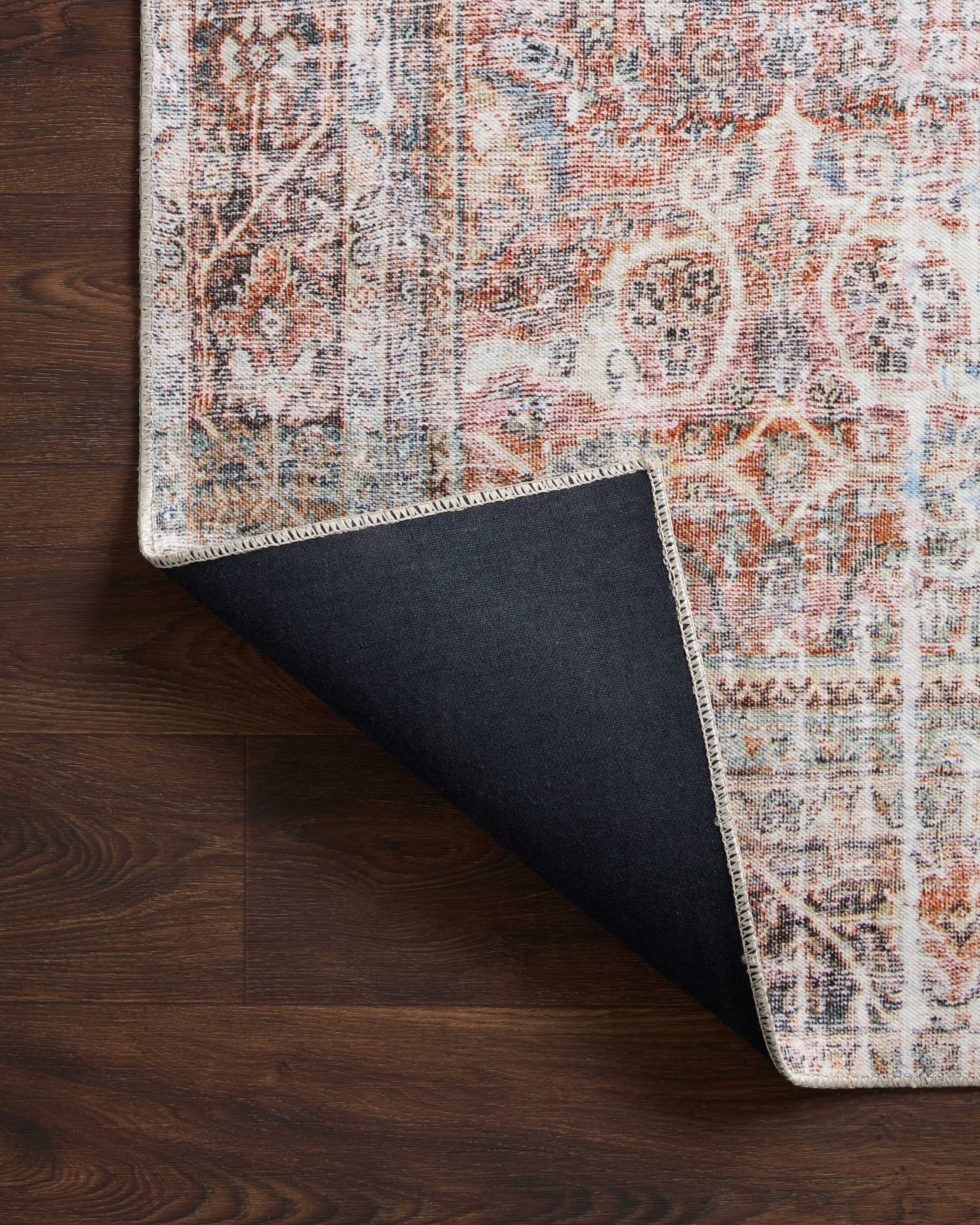 Loloi Adrian Sunset / Charcoal Rug 0-RUGS-patterned Loloi