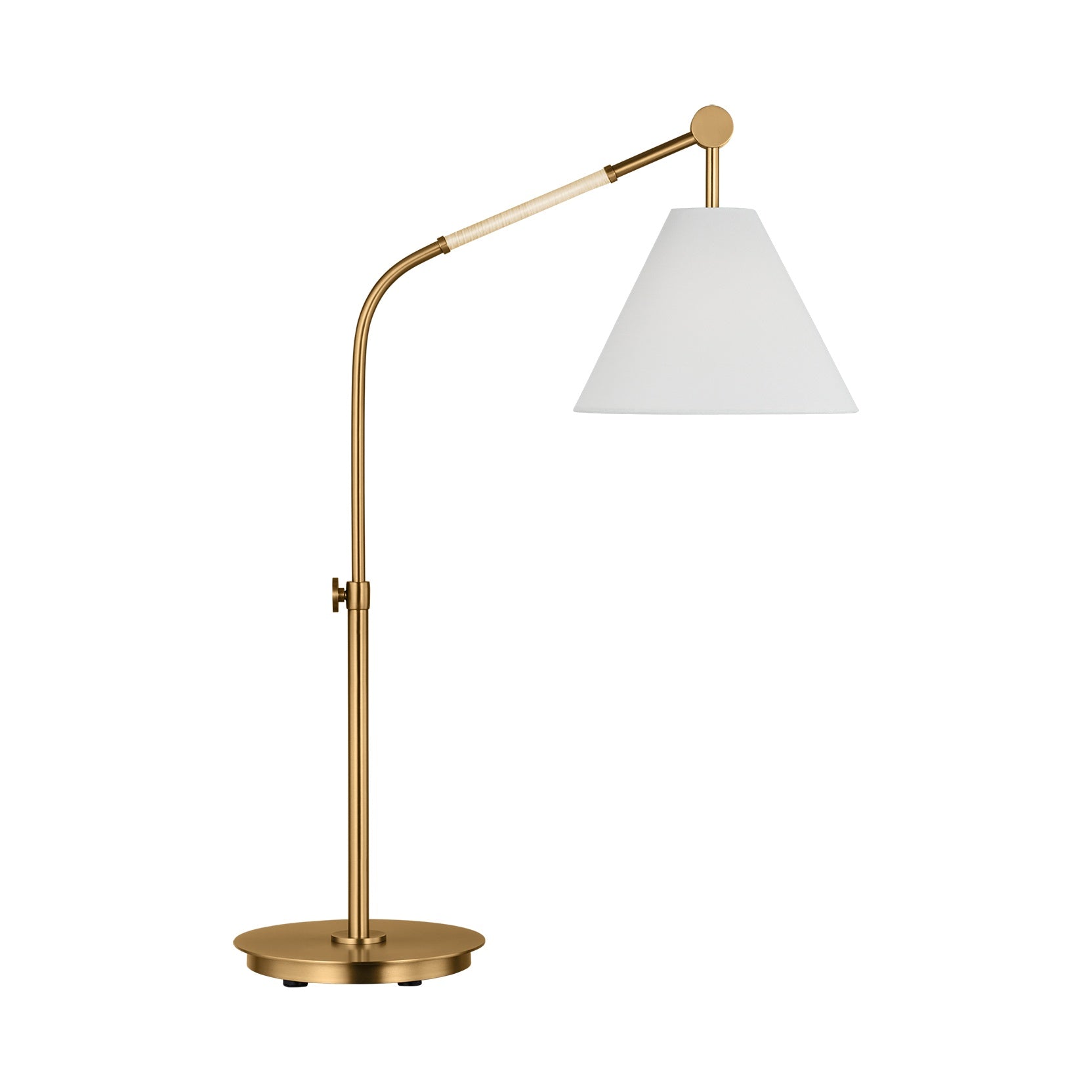 Remy Large Task Table Lamp LIGHTING - table lamp Visual Comfort Burnished Brass