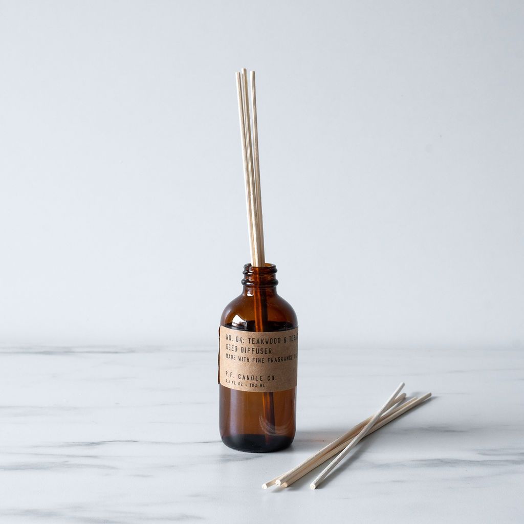 Teakwood & Tobacco Reed Diffuser – Rug and Weave