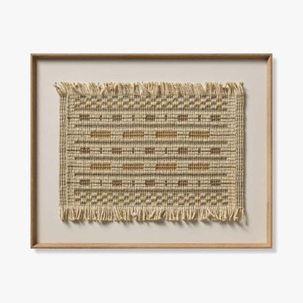 FLOOR MODEL - Amber Lewis x Loloi Paso Robles Framed Art ARTWORK - in store Loloi