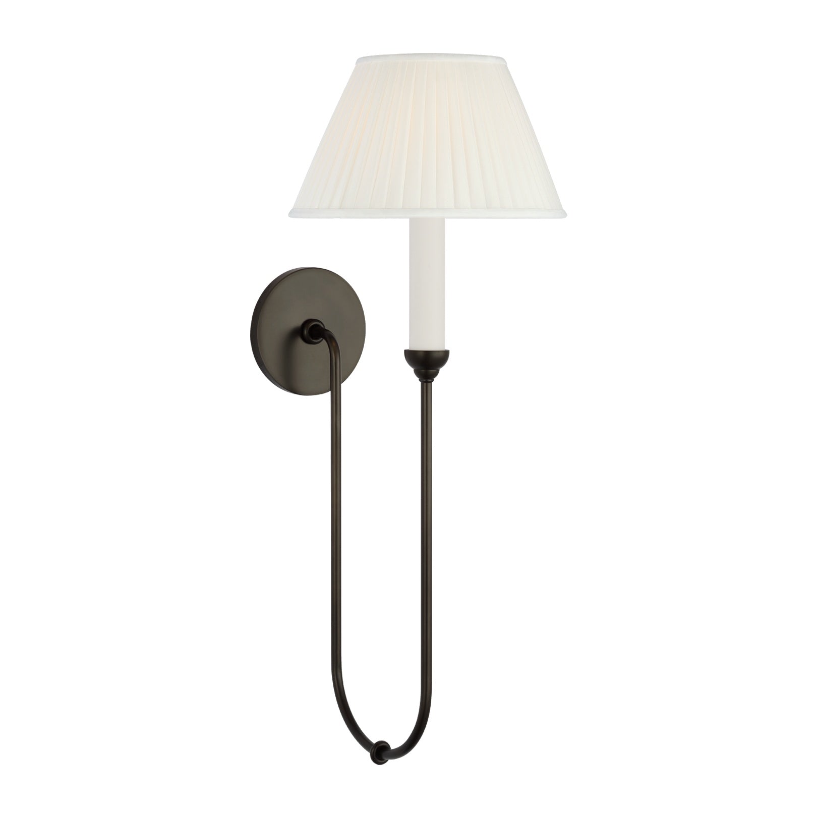 Ingela 24" Single Sconce LIGHTING - sconce Visual Comfort Modern Iron