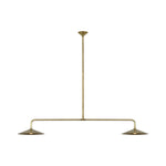 Ponce 62" Linear Pendant LIGHTING - pendant Visual Comfort Hand-Rubbed Antique Brass Hand-Rubbed Antique Brass