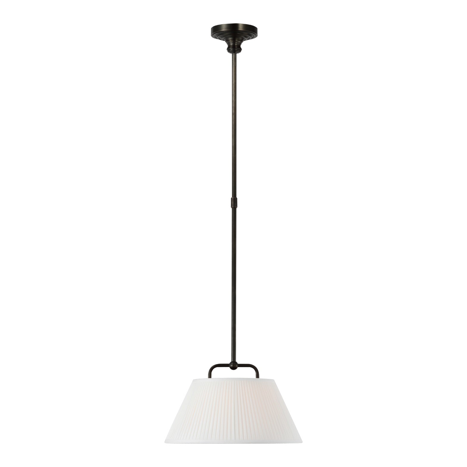 Serrato 14" Hanging Shade LIGHTING - pendant Visual Comfort - Signature Bronze