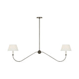 Ingela 65" Linear Chandelier LIGHTING - chandelier Visual Comfort Modern Iron