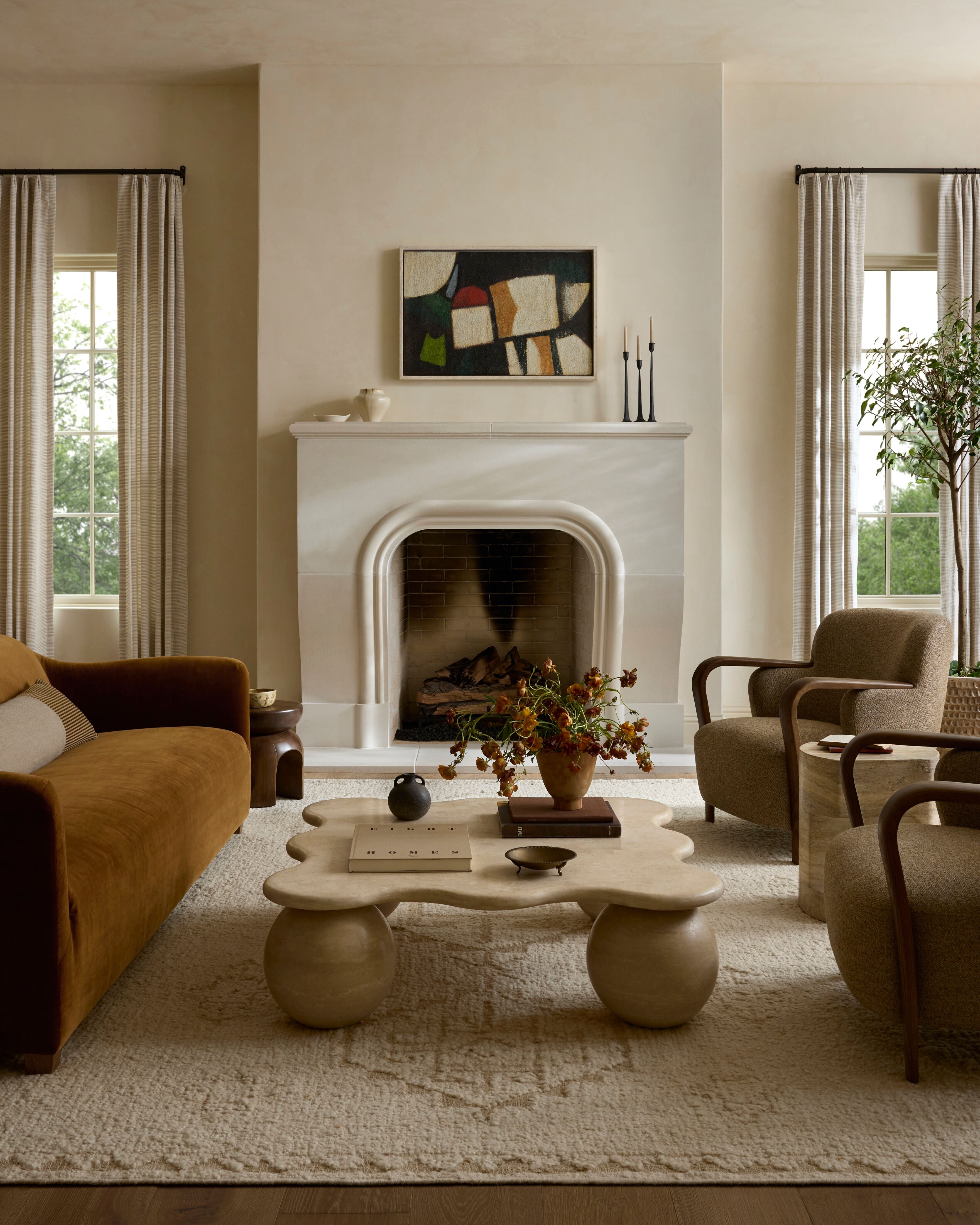 Loloi Alara Ivory / Natural Rug No.3 RUGS - wool Loloi 18" x 18" sample