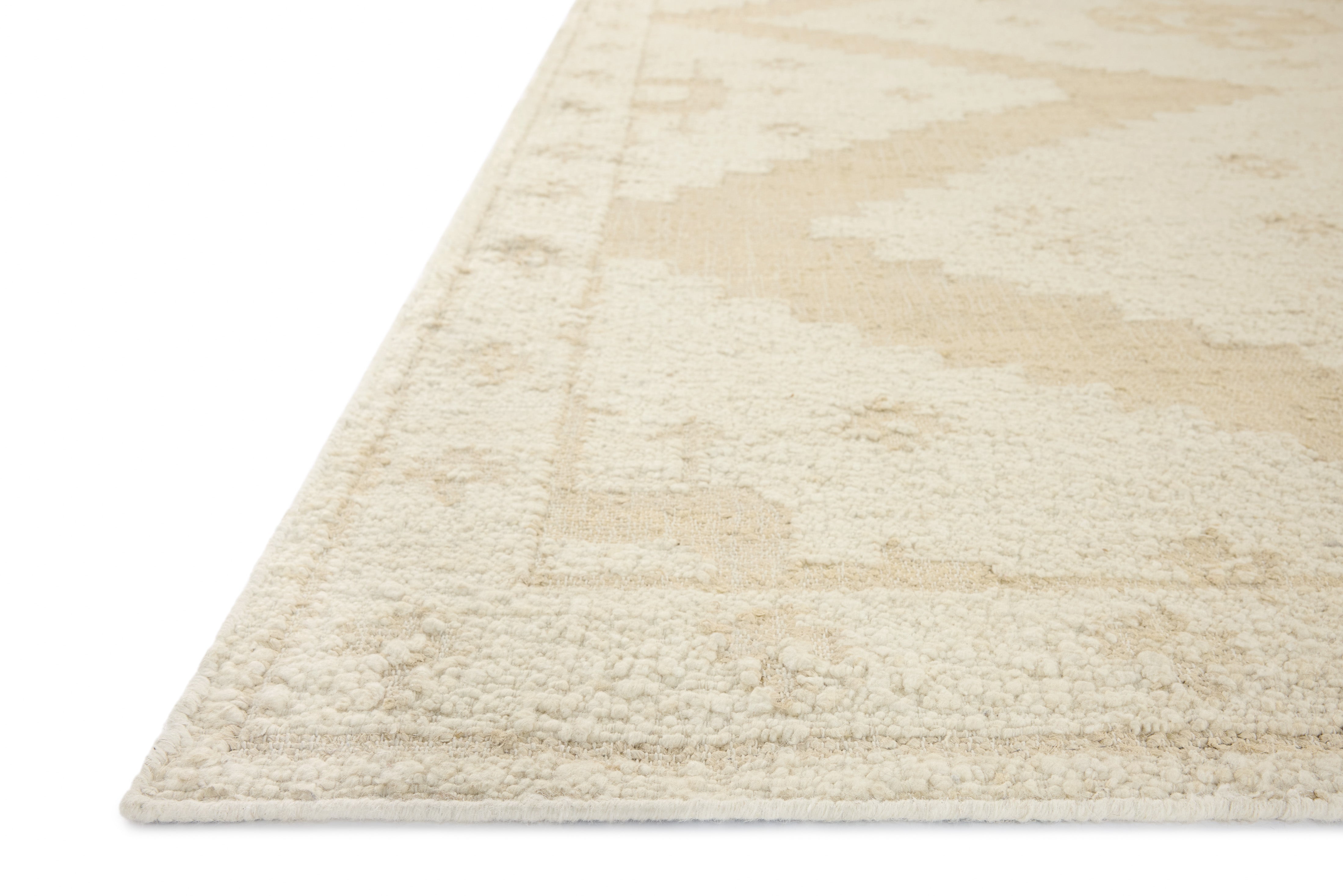 Loloi Alara Ivory / Natural Rug No.3 RUGS - wool Loloi 18" x 18" sample
