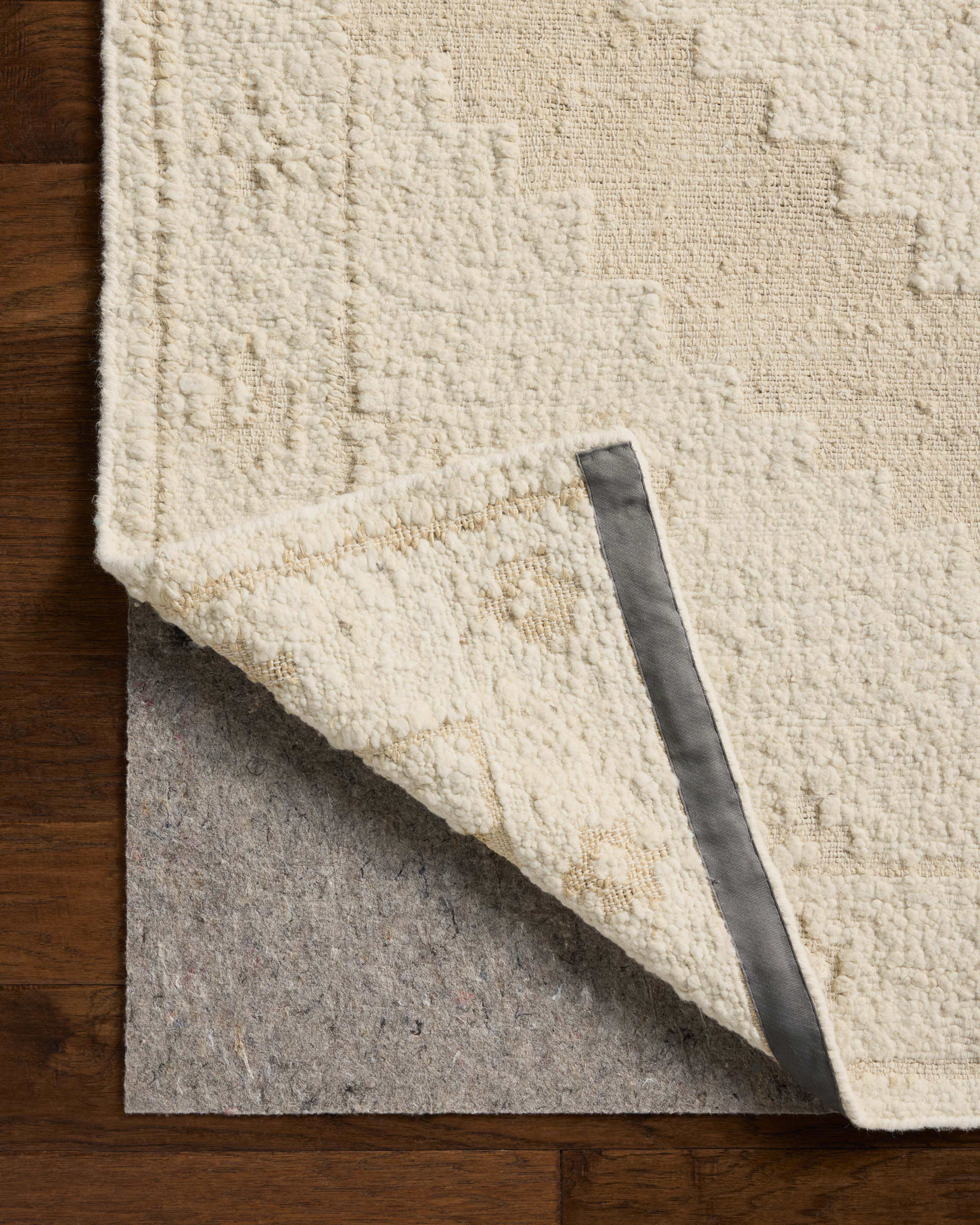 Loloi Alara Ivory / Natural Rug No.2 RUGS - wool Loloi 18" x 18" sample