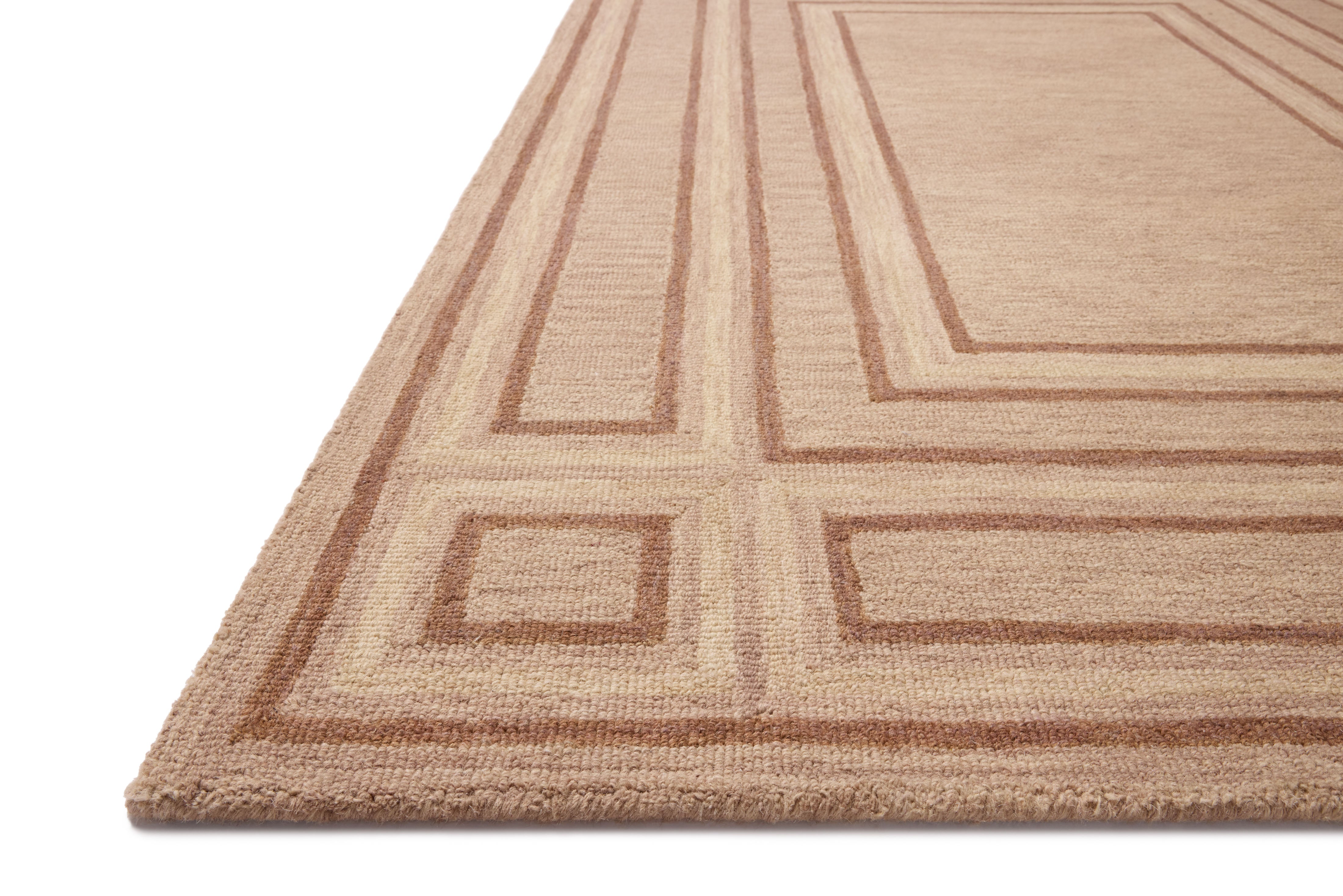 Chris Loves Julia x Loloi Alfie Blush / Rose Rug RUGS - wool Loloi