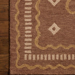 Chris Loves Julia x Loloi Alfie Clay / Spice Rug RUGS - wool Loloi