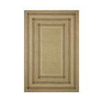 Chris Loves Julia x Loloi Alfie Green / Natural Rug RUGS - wool Loloi