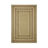 Chris Loves Julia x Loloi Alfie Green / Natural Rug RUGS - wool Loloi