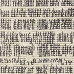 Chris Loves Julia x Loloi Alice Cream / Charcoal Rug No.2 RUGS - synthetic Loloi