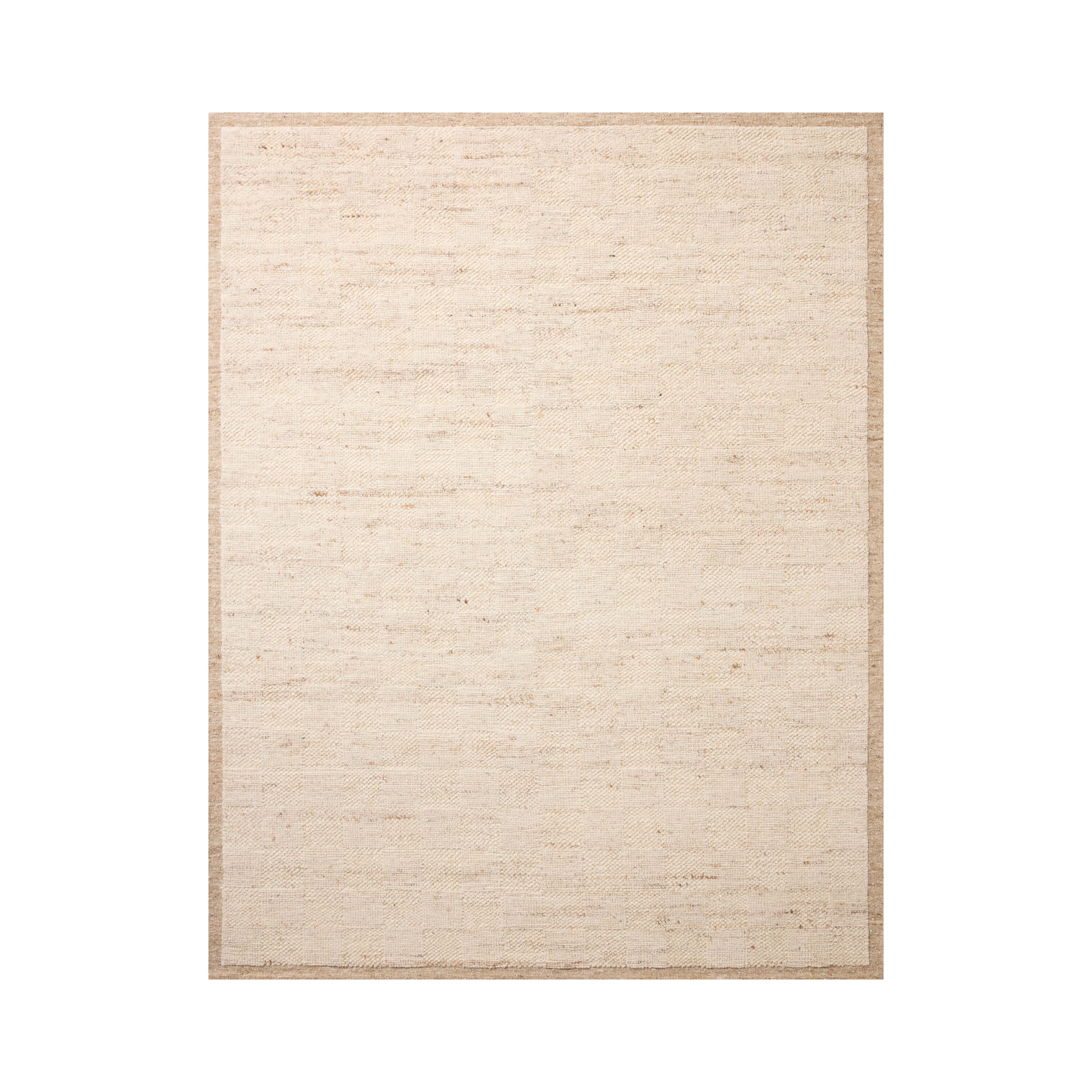 Loloi Alina Natural Rug RUGS - wool Loloi 18" x 18" sample